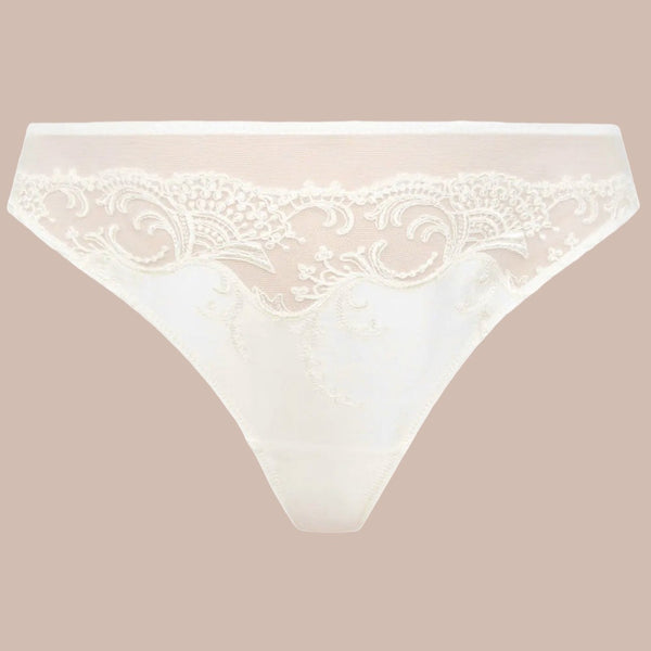Culotte Haute Lise Charmel En Soie - Taille XL (FR 44), Couleur Grenat, Neuve Avec étiquettes