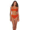 Roidal Ceylan-Touch collection 'Lorena' Padded, Underwired Bandeau/Halterneck Bikini (Orange)