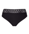 Lise Charmel 'Ajourage Couture' (Black) Adjustable Side Bikini Brief - Sandra Dee - Product Shot - Front