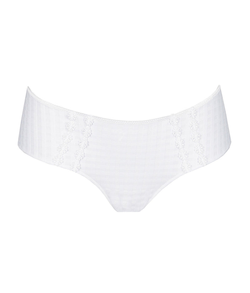 Marie Jo 'Avero' (White) Hotpants - Sandra Dee - Product Shot - Front
