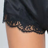 Lise Charmel 'Splendeur Soie' Black Silk Shorts/French Knickers (detail) | Exceptional Luxury Lingerie | Sandra Dee