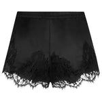 Lise Charmel 'Splendeur Soie' Black Silk Shorts/French Knickers (pack shot, back) | Exceptional Luxury Lingerie | Sandra Dee