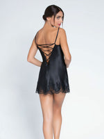 Lise Charmel 'Splendeur Soie' Black Silk Babydoll Nightie babydoll Lise Charmel