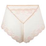 'Splendeur Soie' Nude/Peach High Waisted Shorty, by Lise Charmel (pack shot, back).