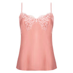 'Splendeur Soie' Camisole in Rose Pink, by Lise Charmel (pack shot, front).