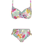 Antigel by Lise Charmel - La Muse Des Iles collection - Underwired Balconet Bikini Set (floral/multicolour)