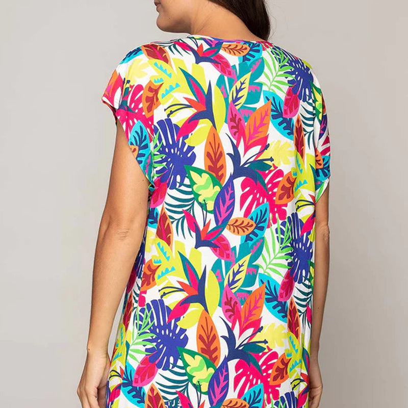 Antigel 'La Matissienne' Summer Tunic in multicolour