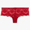 'Danse des Sens' Cheeky Brief in Irresistible Red, by Aubade (pack shot).