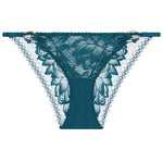 'Flawless Love' Venice Blue Mini-Coeur Brief, by Aubade (pack shot, front view).