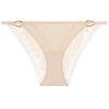 'Flawless Love' Pinkish Beige Mini-Coeur Brief, by Aubade (front view).