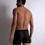 Aubade 'Stripes' Men's Boxer Short in Black