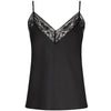 'Midnight Whisper' Black Camisole, by Aubade (pack shot, front view).