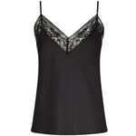 'Midnight Whisper' Black Camisole, by Aubade (pack shot, front view).
