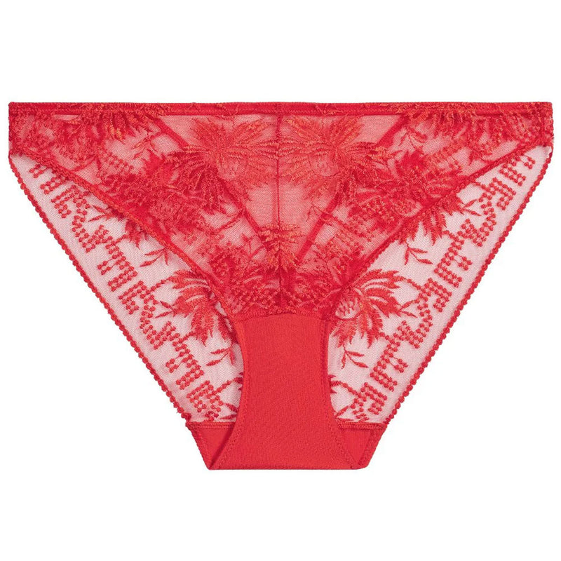 'Rules of Attraction' Red Italian Brief, by Aubade (pack shot, front view).