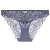 'Vibes' Denim Blue Italian Brief, by Aubade (pack shot, front view).