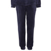 Velour Leisure Suit in Navy Blue, by Damella (trouser).