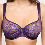 Empreinte 'Melody' Violet Full Cup Seamless Bra