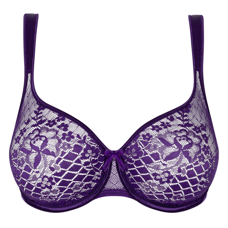 Empreinte 'Melody' Violet Full Cup Seamless Bra