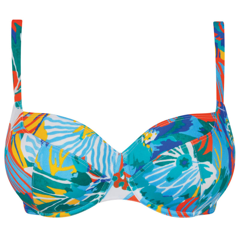 'Color' bikini underwired bikini top by Empreinte (packshot, front).