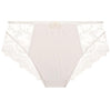 'Louise' Cream Deep Brief/Panty, by Empreinte (pack shot, front).