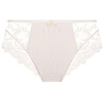 'Louise' Cream Deep Brief/Panty, by Empreinte (pack shot, front).