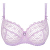 Empreinte 'Romy' Lilac Low-Necked Half Cup Bra (pack shot, front).