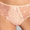 Model wearing Empreinte 'Romy' Magnolia Panty/Full Brief (detail).