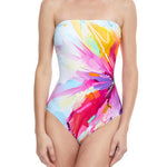 Gottex Summer In Capri Soft Cup Bandeau Swimsuit with Optional Straps