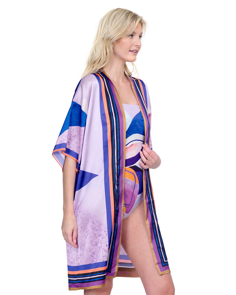 Gottex 'Paradiso’ Multicolour Beach Kimono