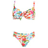 Janine Robin 'Donatella' Multicolour Padded Bikini Set