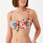 Janine Robin 'Donatella' Multicolour Padded Bikini Set