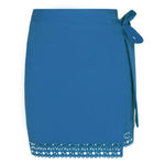 Lise Charmel  blue Ajourage Couture pareo/sarong pack shot (back).