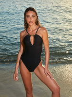 Lise Charmel 'Pure Elegance' Black Non-Underwired Swimsuit