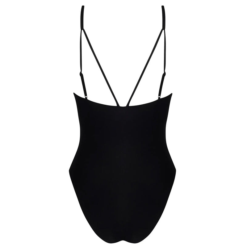 Lise Charmel 'Pure Elegance' Black Non-Underwired Swimsuit