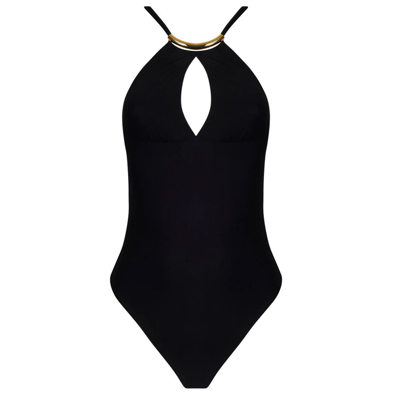 Lise Charmel 'Pure Elegance' Black Non-Underwired Swimsuit