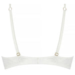 'Bellissime Amour' Ivory Half Cup Bra, by Lise Charmel (pack shot, back view).