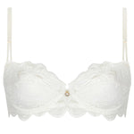 'Bellissime Amour' Ivory Half Cup Bra, by Lise Charmel (pack shot, front view).