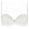 Lise Charmel 'Bellissime Amour' Ivory Contour Strapless Bra (pack shot, front view).