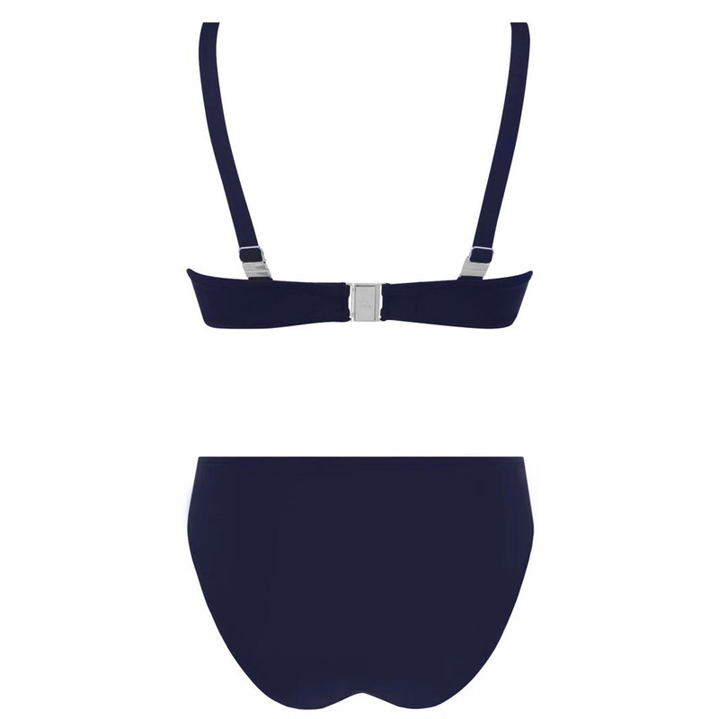 Lise Charmel 'Ajourage Couture' Navy Half Cup Bikini Set Bikini Set Lise Charmel   