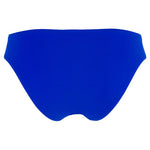 Lise Charmel Ajourage Couture bright blue strapless bikini brief with lace detail pack shot (back).