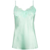 'Amour Nymphea' Camisole in Jade Aqua, by Lise Charmel (pack shot, front).