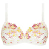 'Folie d'Été' Floral 3-Part Full Cup Bra, by Lise Charmel (pack shot, front view).