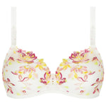 'Folie d'Été' Floral 3-Part Full Cup Bra, by Lise Charmel (pack shot, front view).