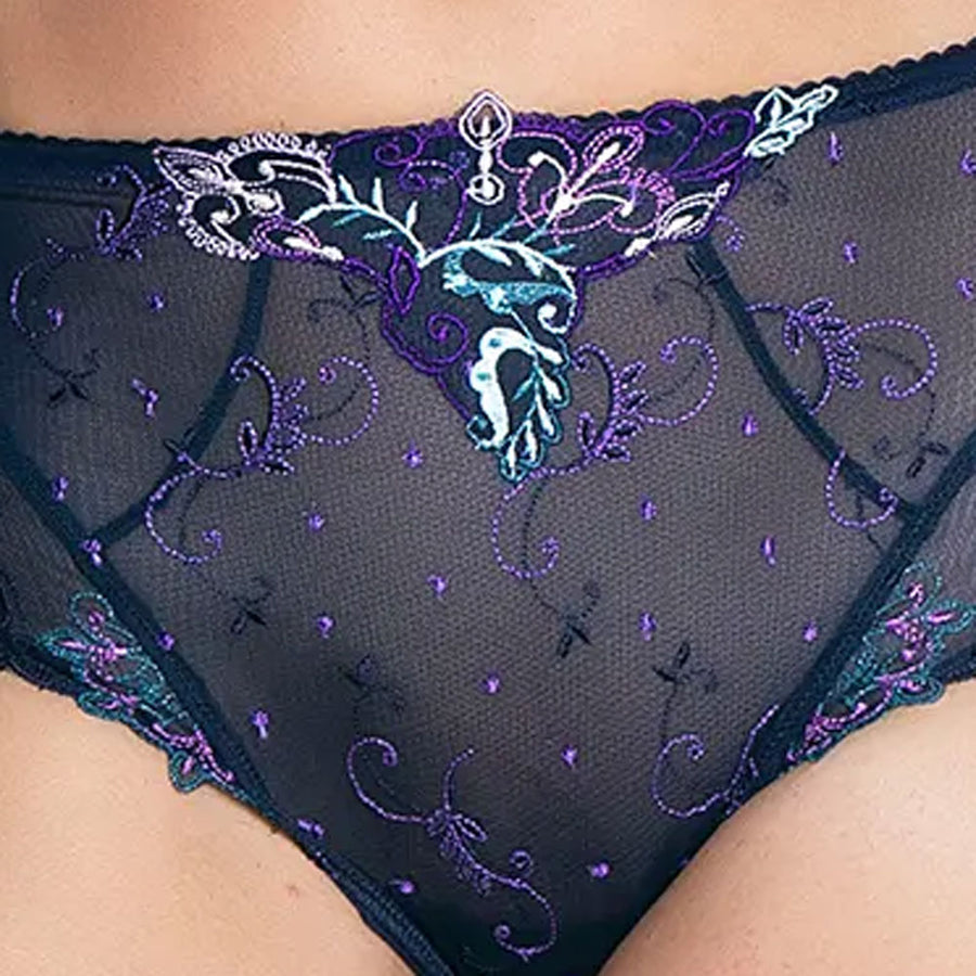 Lise Charmel 'Deesse Desirs' in Mauve Desir (Midnight Blue