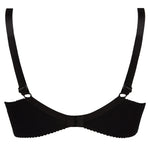 'Deesse en Glam' 3 Parts Full Cup Bra in black and gold by Lise Charmel (pack shot, back)