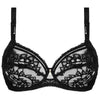 'Desirs de Venise' Black 3-Part Full Cup Bra, by Lise Charmel (pack shot, front view).