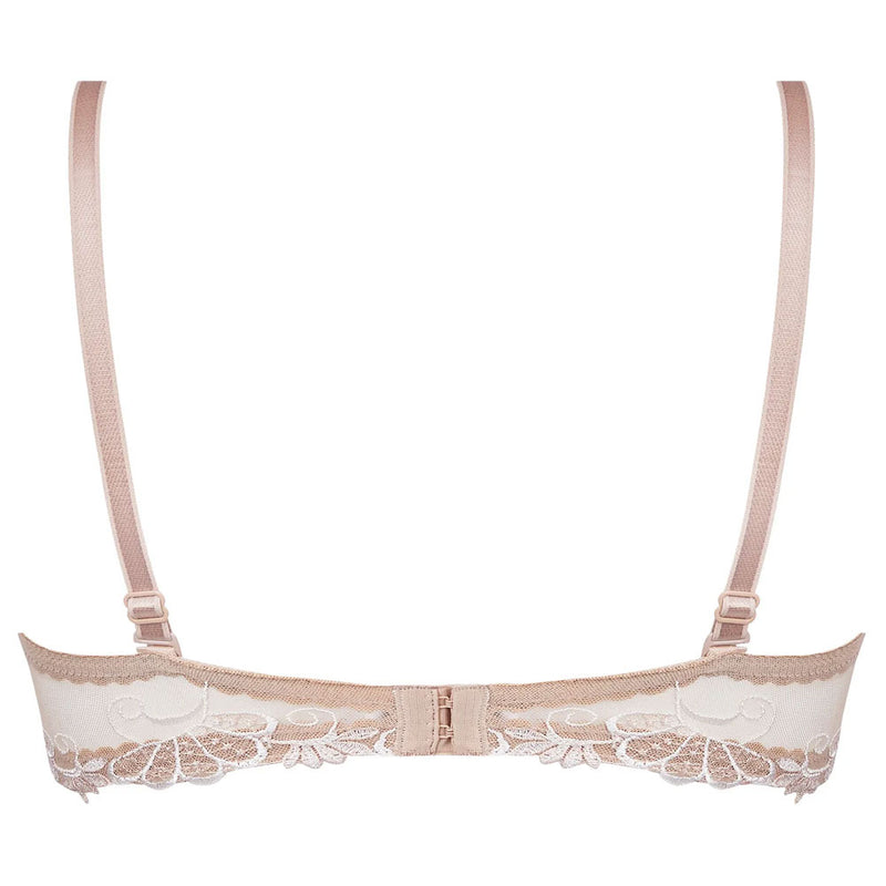 Lise Charmel 'Dressing Floral' Beige Strapless Bra