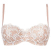 Lise Charmel 'Dressing Floral' Beige Strapless Bra