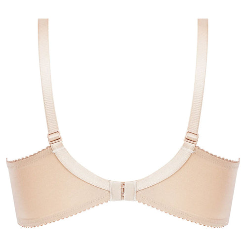 Lise Charmel 'Dressing Floral' Beige Padded Contour Bra (pack shot, back).