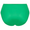 'Dressing Floral' Green High Waist Full Brief, by Lise Charmel (pack shot, back).